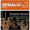 D`addario EJ15 stygos akustinei gitarai